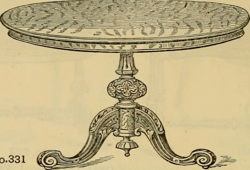 An illustration from [New illustrated catalogue of furniture and general price list], 1875, leaf 91
