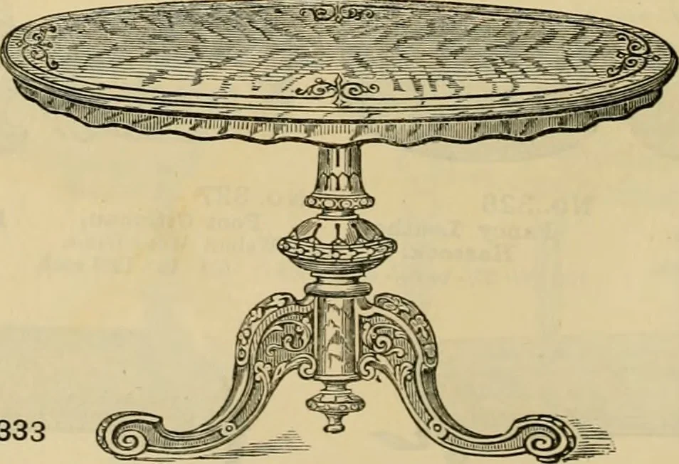 An illustration from [New illustrated catalogue of furniture and general price list], 1875, leaf 91