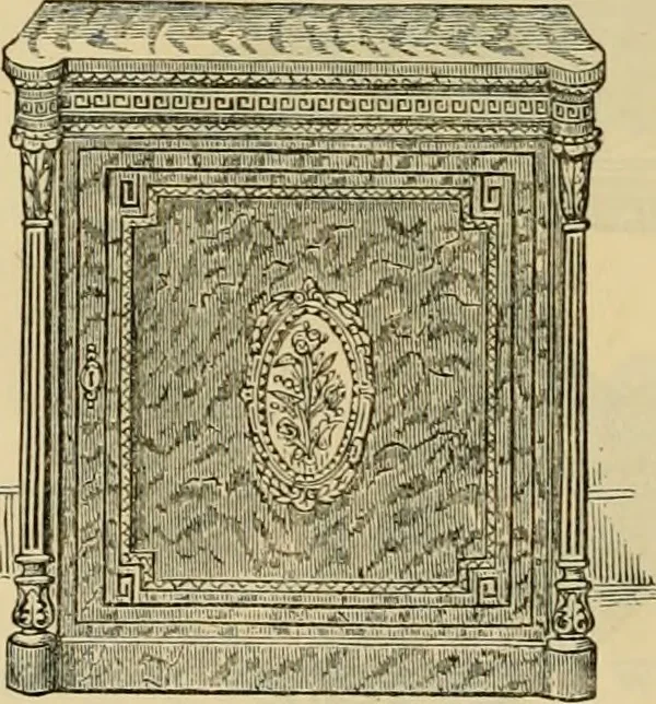 An illustration from [New illustrated catalogue of furniture and general price list], 1875, leaf 93