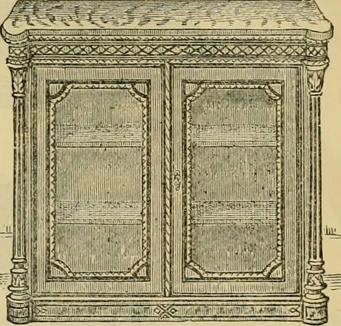 An illustration from [New illustrated catalogue of furniture and general price list], 1875, leaf 93