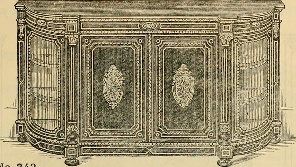 An illustration from [New illustrated catalogue of furniture and general price list], 1875, leaf 94