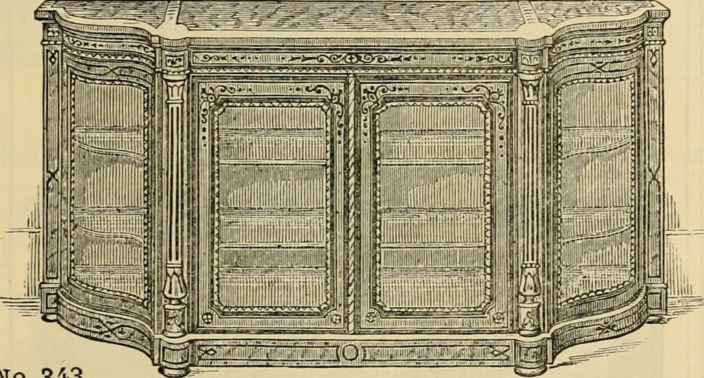 An illustration from [New illustrated catalogue of furniture and general price list], 1875, leaf 94