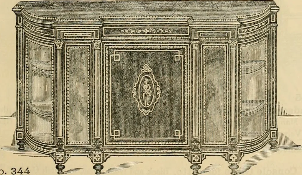 An illustration from [New illustrated catalogue of furniture and general price list], 1875, leaf 94