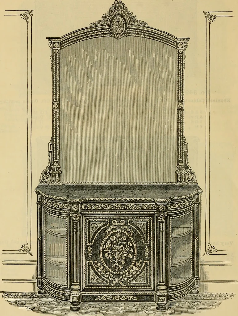 An illustration from [New illustrated catalogue of furniture and general price list], 1875, leaf 95