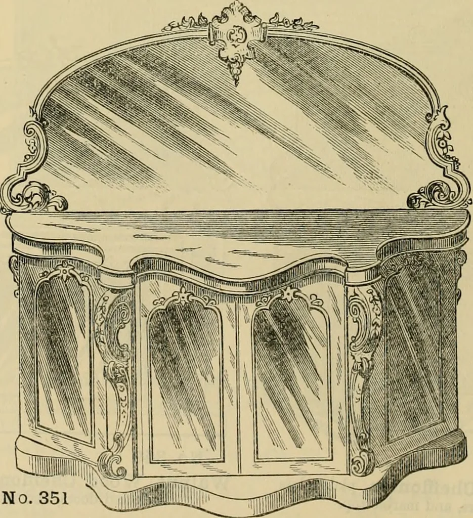 An illustration from [New illustrated catalogue of furniture and general price list], 1875, leaf 97
