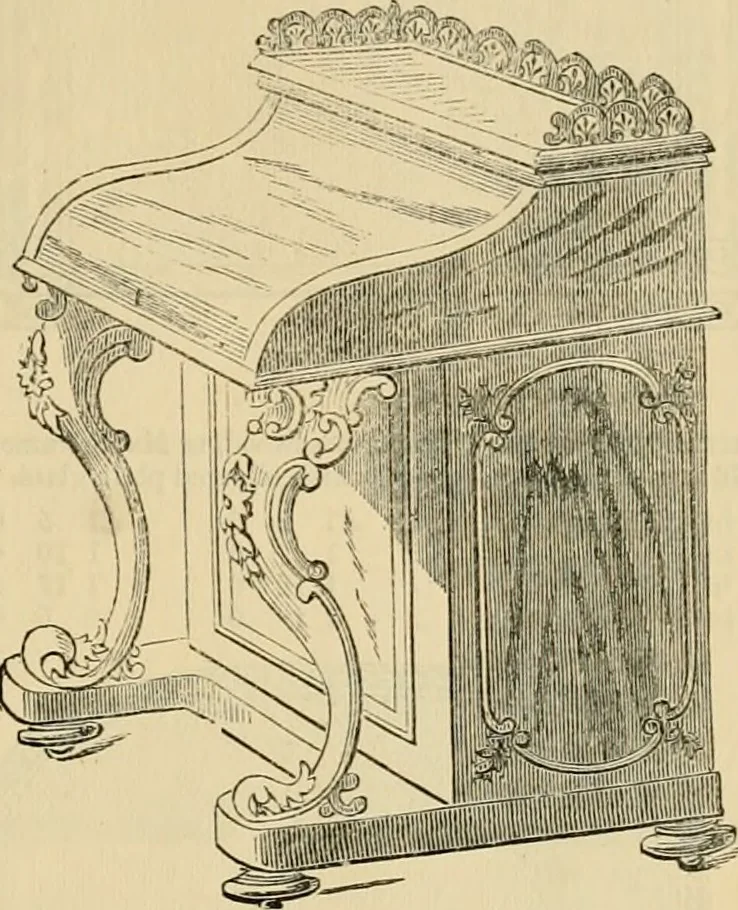 An illustration from [New illustrated catalogue of furniture and general price list], 1875, leaf 98