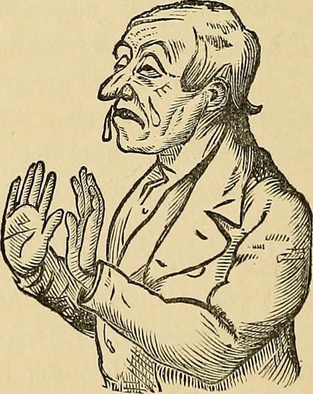 An illustration from A new illustrated hand-book of phrenology, physiology and physiognomy, 1878, leaf 209