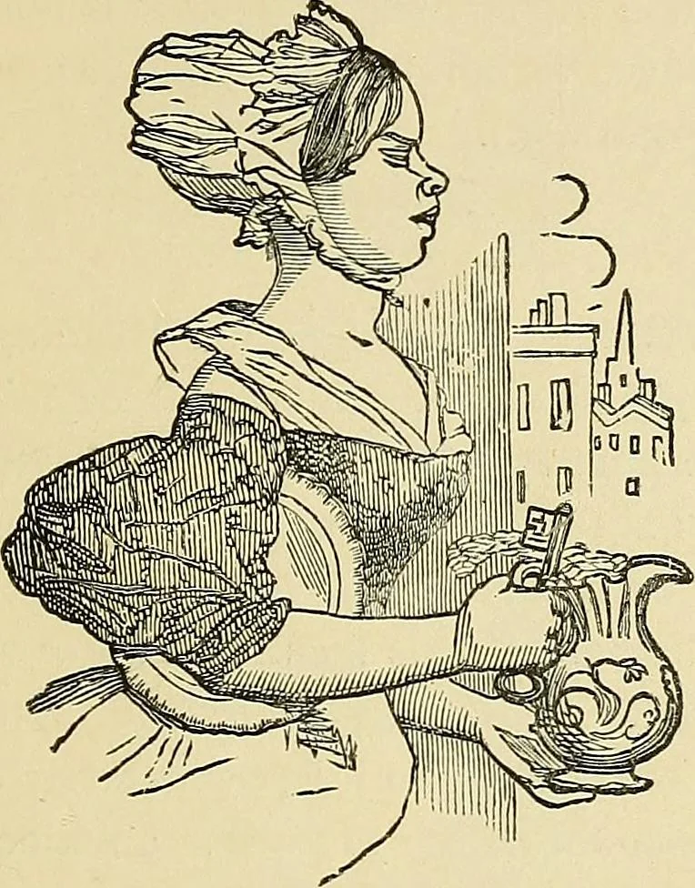 An illustration from A new illustrated hand-book of phrenology, physiology and physiognomy, 1878, leaf 274