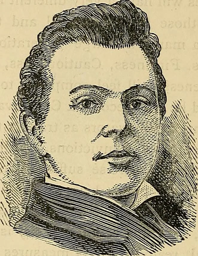 An illustration from A new illustrated hand-book of phrenology, physiology and physiognomy, 1878, leaf 309