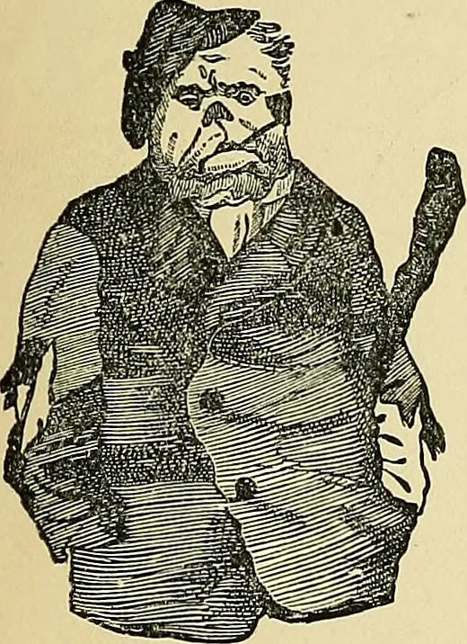 An illustration from A new illustrated hand-book of phrenology, physiology and physiognomy, 1878, leaf 42