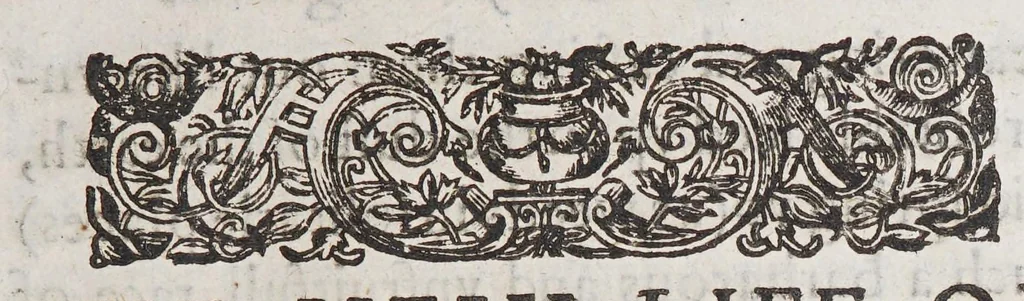 An illustration from The new life of Virginea: : declaring the former successe and present estate of that plantation, being the second part of Noua Britannia., 1612, leaf 13