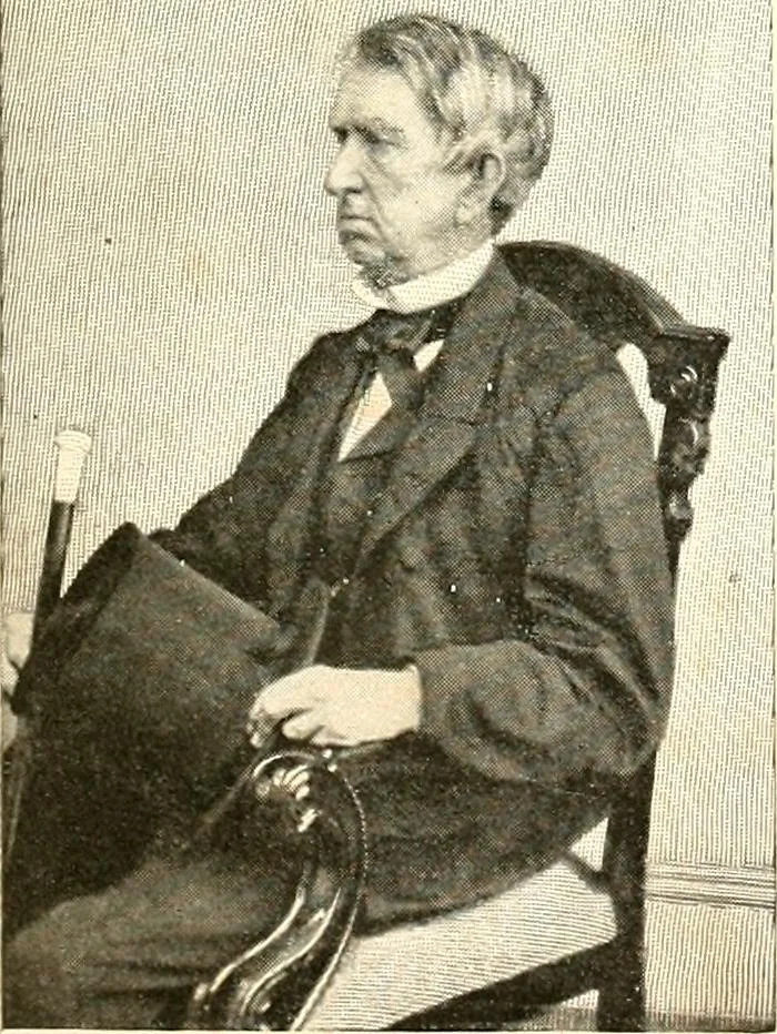 An illustration from New light on Lincoln's character : [prospectus], 1902, leaf 42