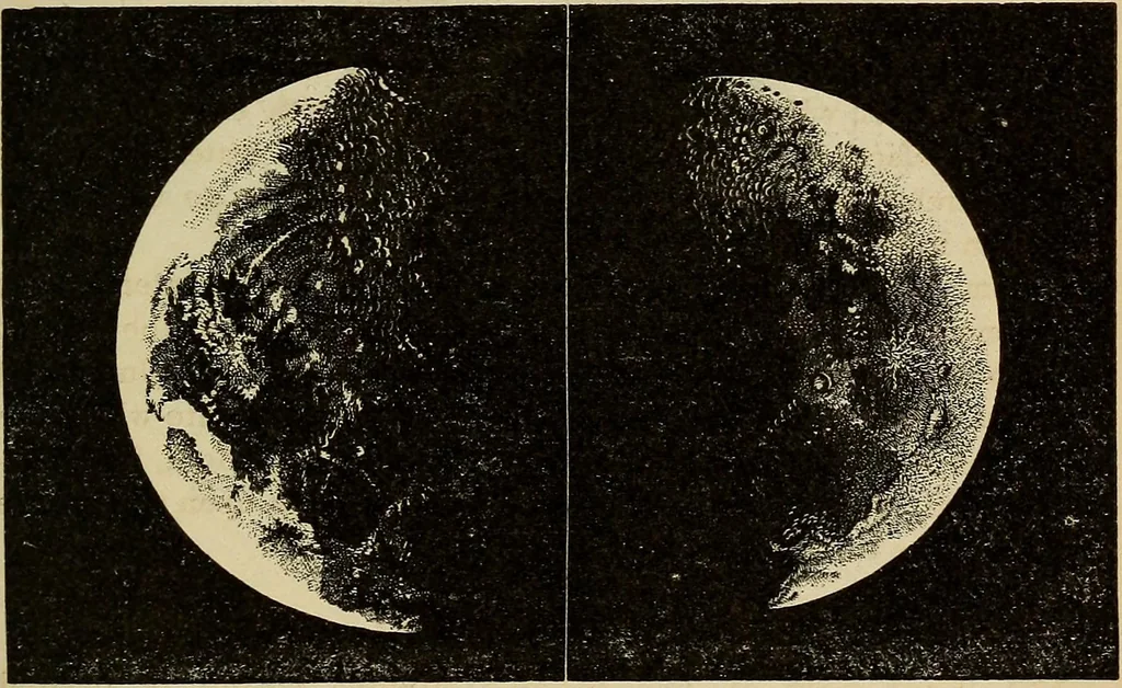 An illustration from A new manual of the elements of astronomy, descriptive and mathematical .., 1868, leaf 130