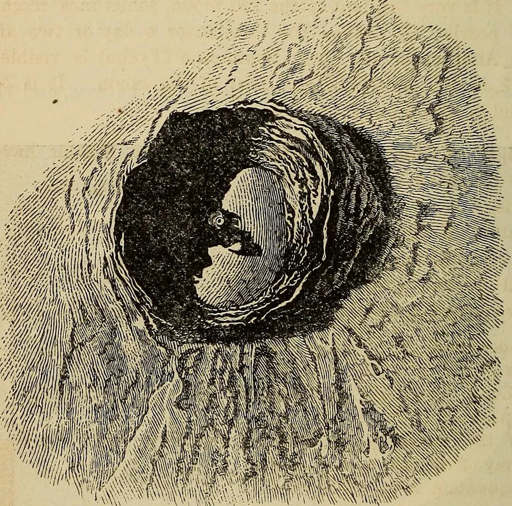 An illustration from A new manual of the elements of astronomy, descriptive and mathematical .., 1868, leaf 131