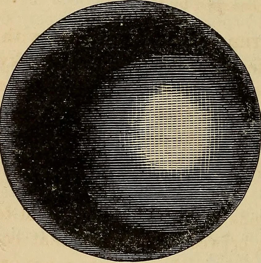 An illustration from A new manual of the elements of astronomy, descriptive and mathematical .., 1868, leaf 181
