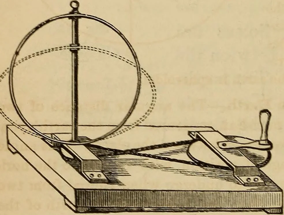 An illustration from A new manual of the elements of astronomy, descriptive and mathematical .., 1868, leaf 93
