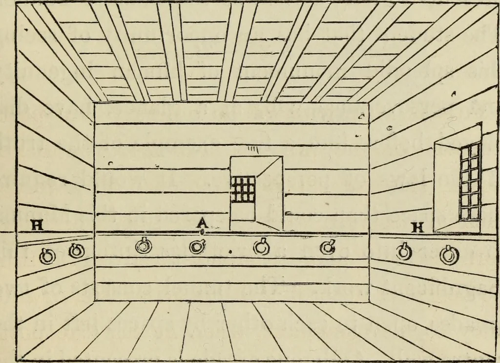 An illustration from A new manual of perspective: containing remarks on the theory of the art, and its practical application in the procudtion of drawings ... Illustrated by numerous engravings, 1849, leaf 84