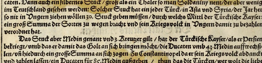 An illustration from New Müntz Buech : darinnen allerley gross vunnd kleine, silberne vnd guldene Sorten, vmb wichtiger Vrsach willen also fürgestelt werden, vnd erstlich der Römischen Kayserlichen vnd Königlichen Mayestat ... : darneben auch bäpstlicher Heiligkeit vnd der König in Hispanien, Portugal ... : dann auch der Italianischen Fürsten .., 1604, leaf 182
