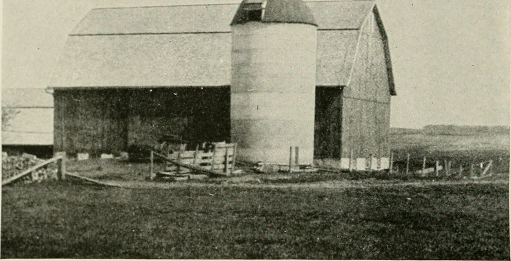An illustration from The new and old immigrant on the land; a study of Americanization and the rural church, 1922, leaf 23