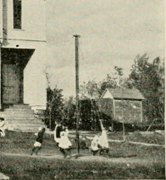 An illustration from The new and old immigrant on the land; a study of Americanization and the rural church, 1922, leaf 69