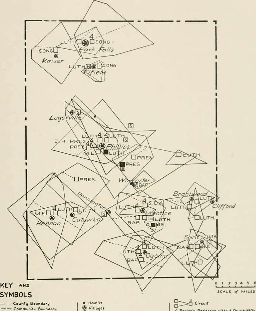 An illustration from The new and old immigrant on the land; a study of Americanization and the rural church, 1922, leaf 82