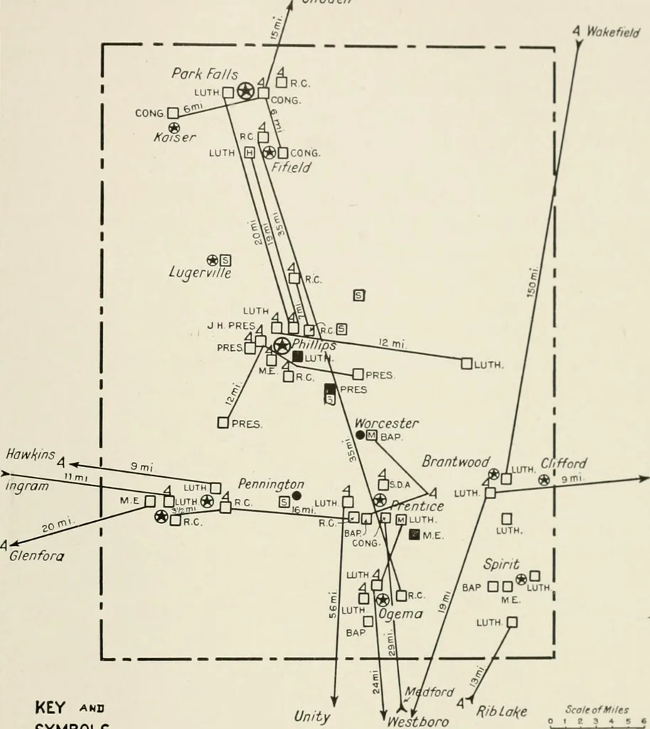 An illustration from The new and old immigrant on the land; a study of Americanization and the rural church, 1922, leaf 84