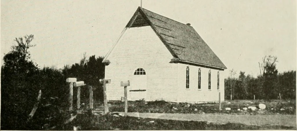 An illustration from The new and old immigrant on the land; a study of Americanization and the rural church, 1922, leaf 86