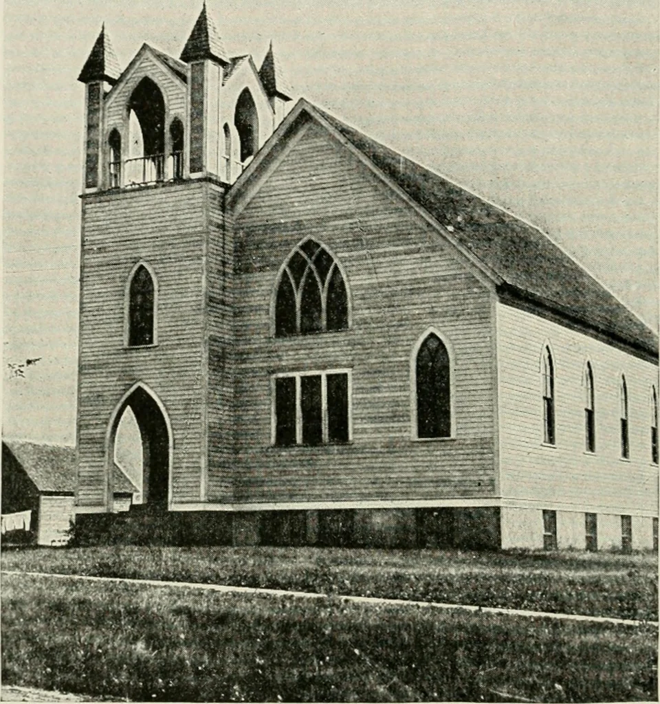 An illustration from The new and old immigrant on the land; a study of Americanization and the rural church, 1922, leaf 87
