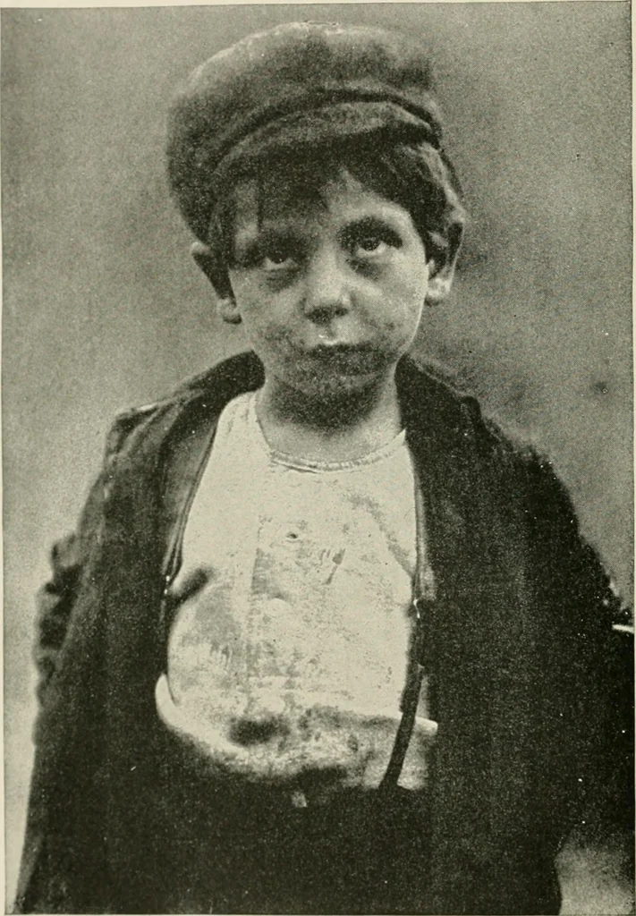 An illustration from The new and old immigrant on the land; a study of Americanization and the rural church, 1922, leaf 9