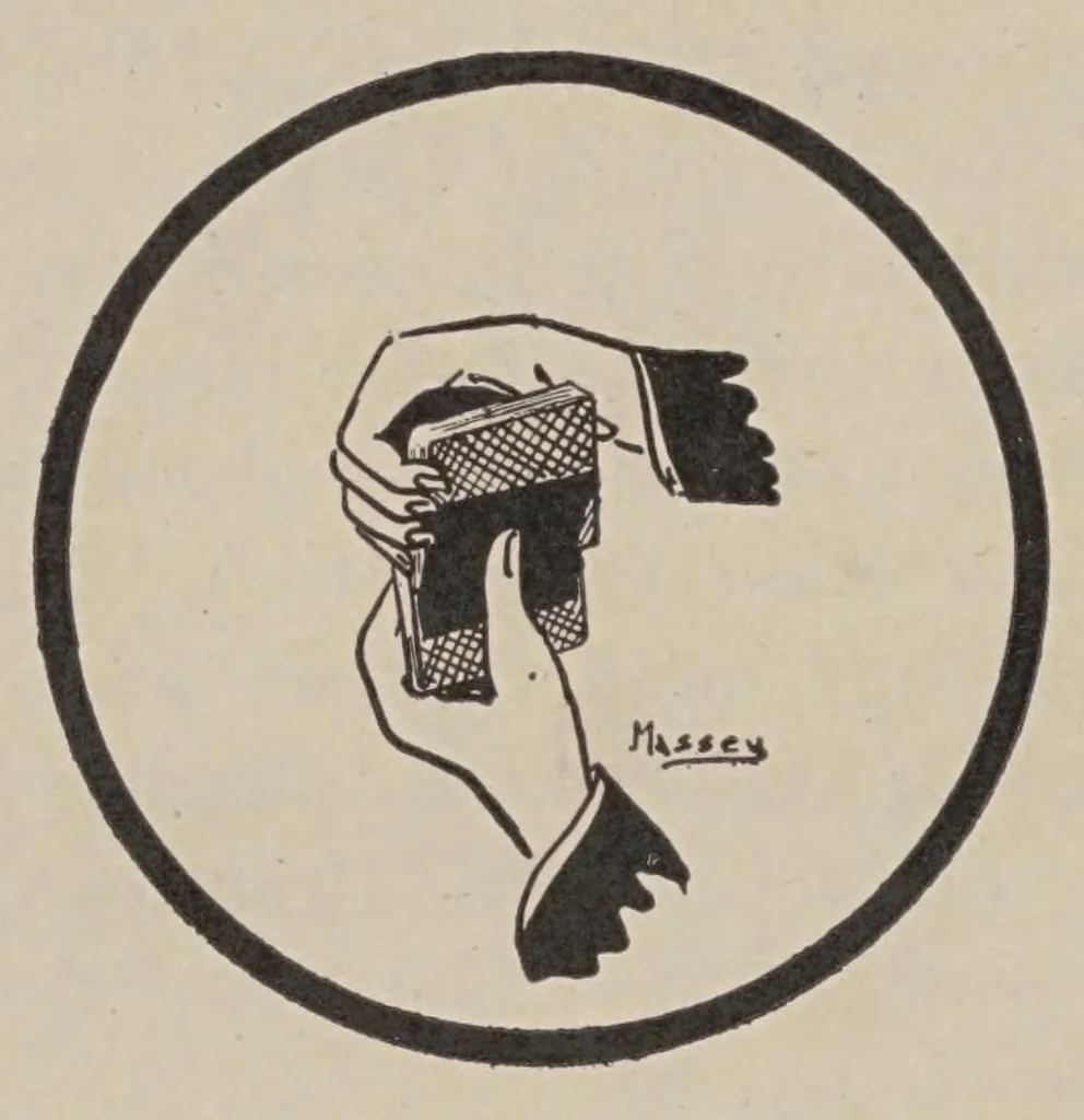 An illustration from New and original magic : comprising a number of novel and entertaining effects : a fund of information for the professional artist and his younger brother, the amateur, 1922, leaf 210