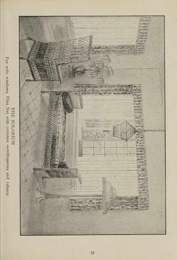 An illustration from New outlooks for every home : practical suggestions for every room in the house, 1918, leaf 27