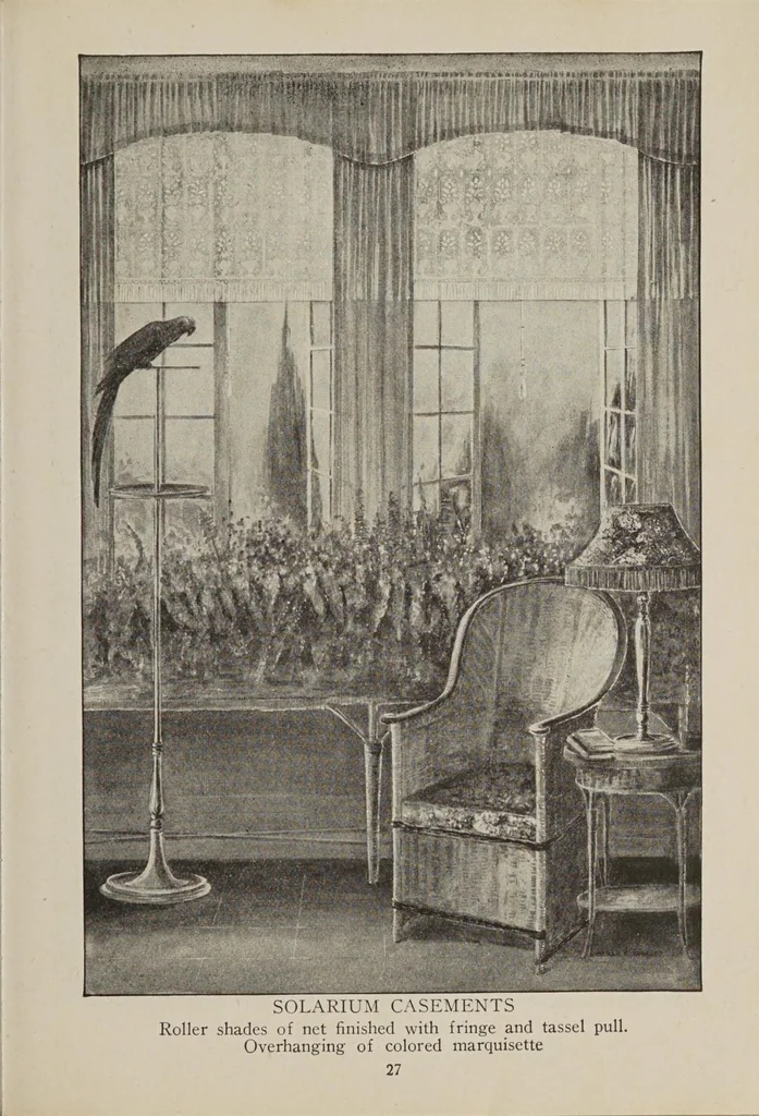 An illustration from New outlooks for every home : practical suggestions for every room in the house, 1918, leaf 31