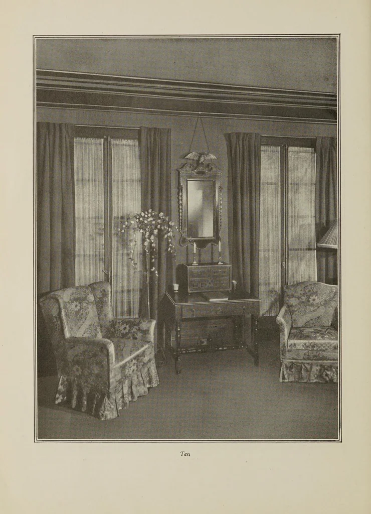 An illustration from New outlooks for every home, 1927, leaf 12