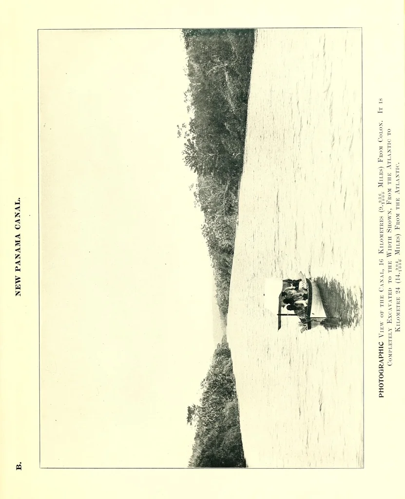 An illustration from The New Panama Canal Company .., 1898, leaf 11