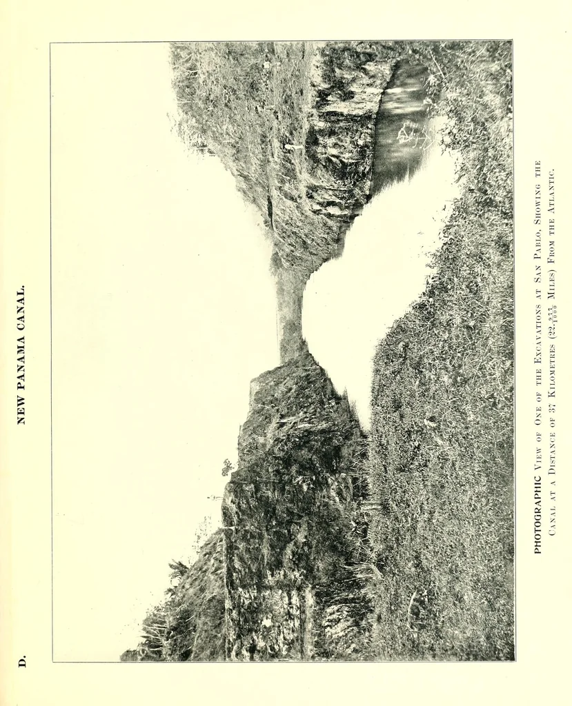 An illustration from The New Panama Canal Company .., 1898, leaf 19
