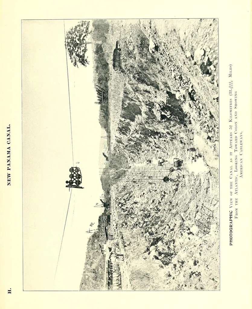 An illustration from The New Panama Canal Company .., 1898, leaf 35