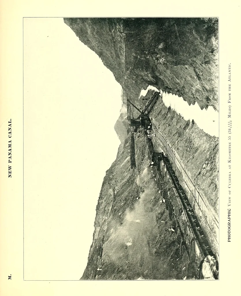 An illustration from The New Panama Canal Company .., 1898, leaf 55