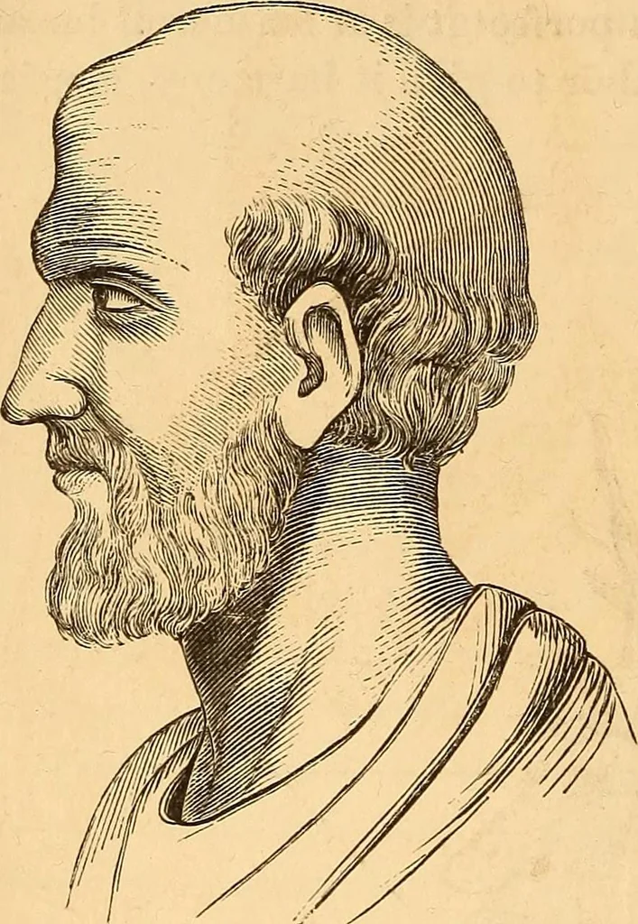 An illustration from New physiognomy, 1867, leaf 101
