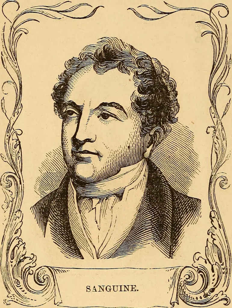 An illustration from New physiognomy, 1867, leaf 103