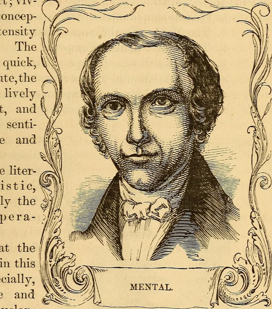 An illustration from New physiognomy, 1867, leaf 114