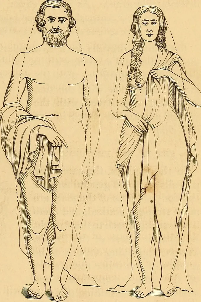 An illustration from New physiognomy, 1867, leaf 118