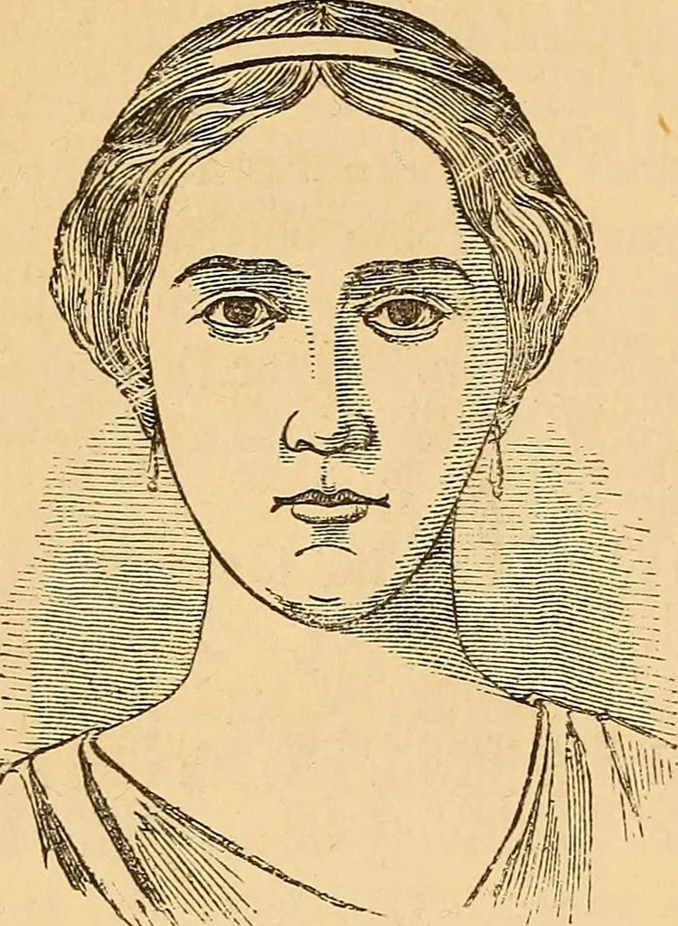 An illustration from New physiognomy, 1867, leaf 129
