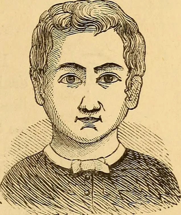 An illustration from New physiognomy, 1867, leaf 130