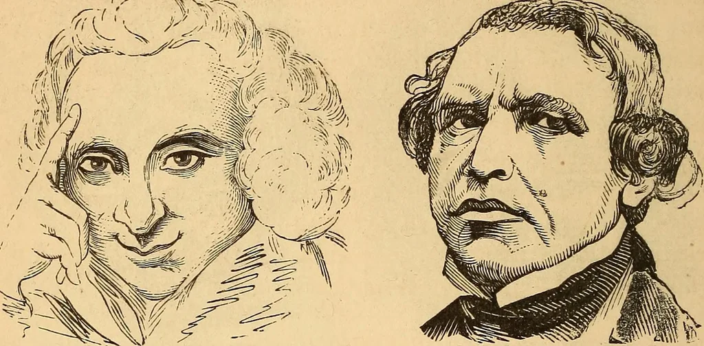 An illustration from New physiognomy, 1867, leaf 185