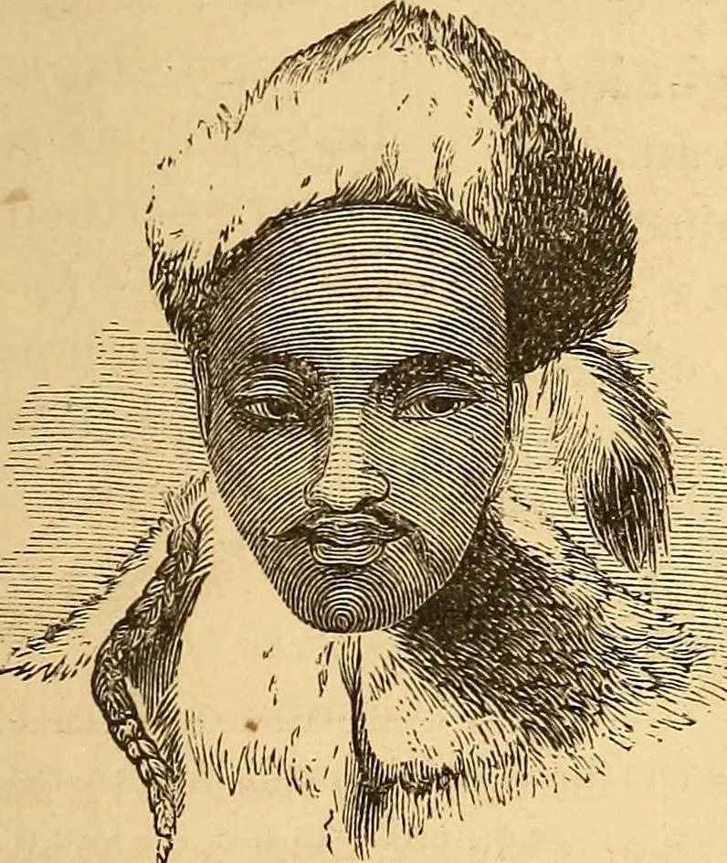 An illustration from New physiognomy, 1867, leaf 194