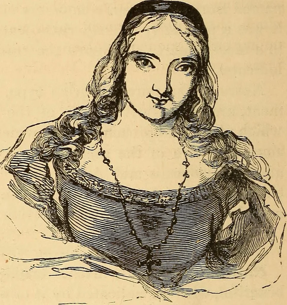 An illustration from New physiognomy, 1867, leaf 201