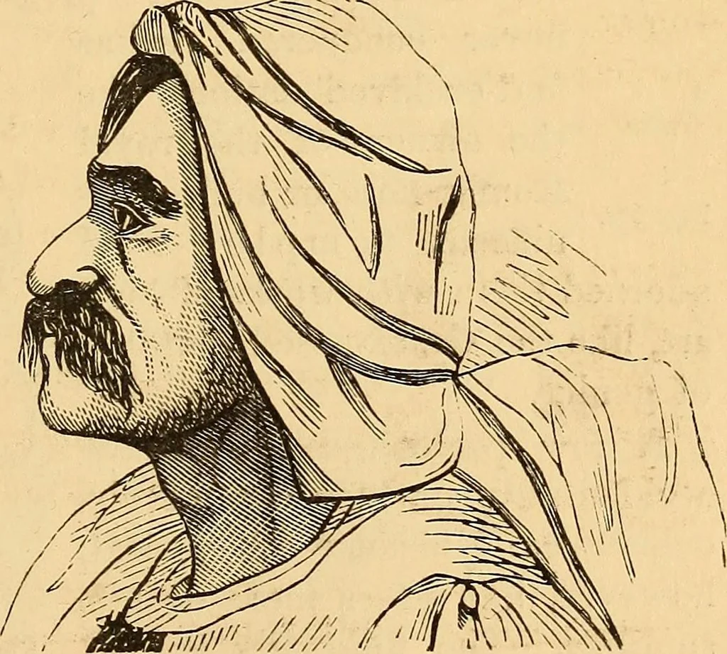 An illustration from New physiognomy, 1867, leaf 202