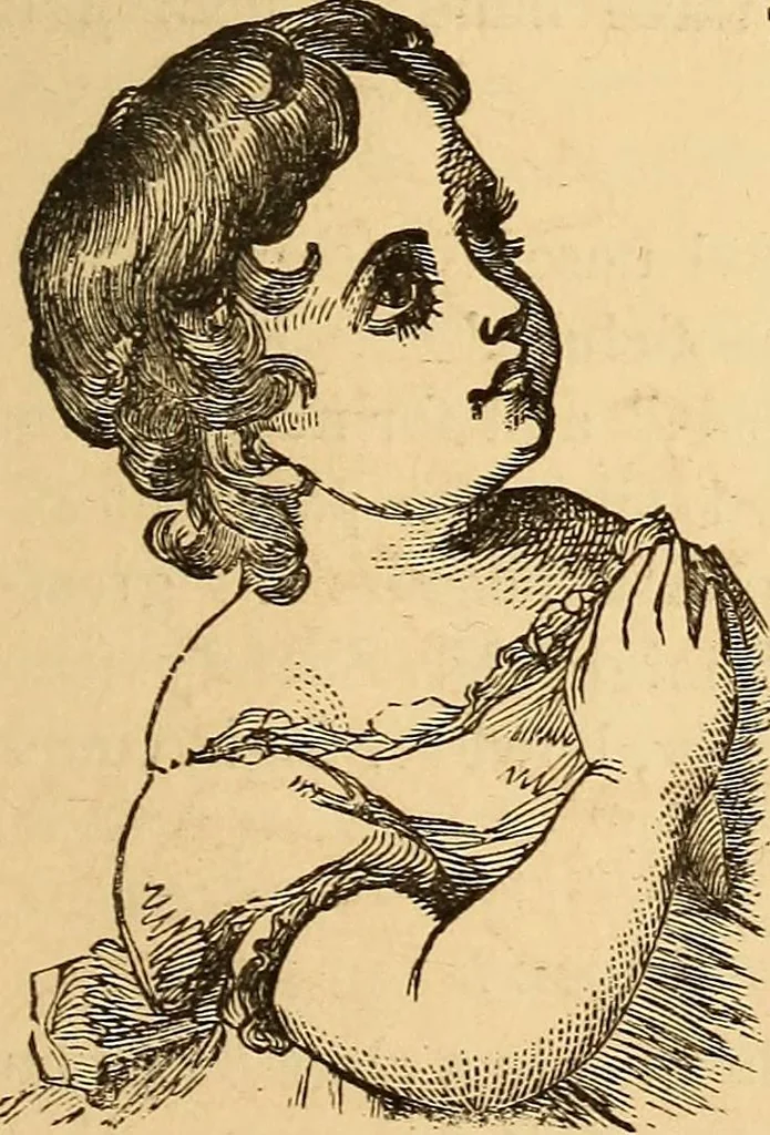 An illustration from New physiognomy, 1867, leaf 204