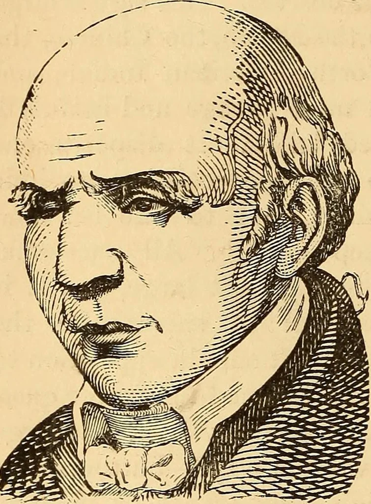 An illustration from New physiognomy, 1867, leaf 219