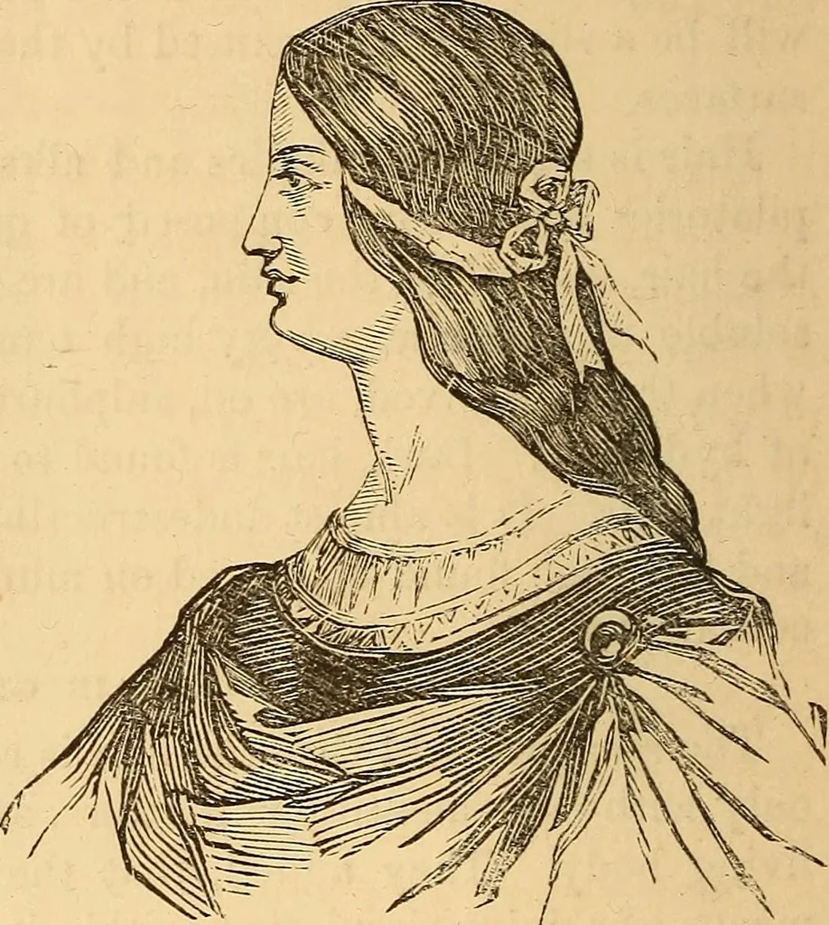An illustration from New physiognomy, 1867, leaf 279